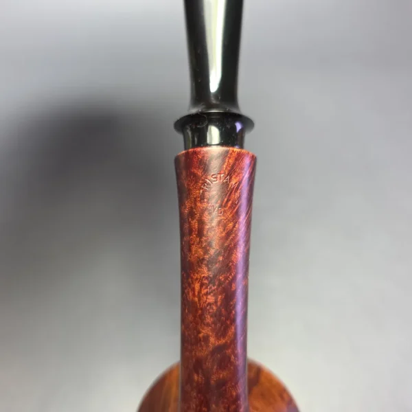 Pipe Tristan Smooth Long Shank Rhodesian Estate Briar Pipe, French Estates - Image 9