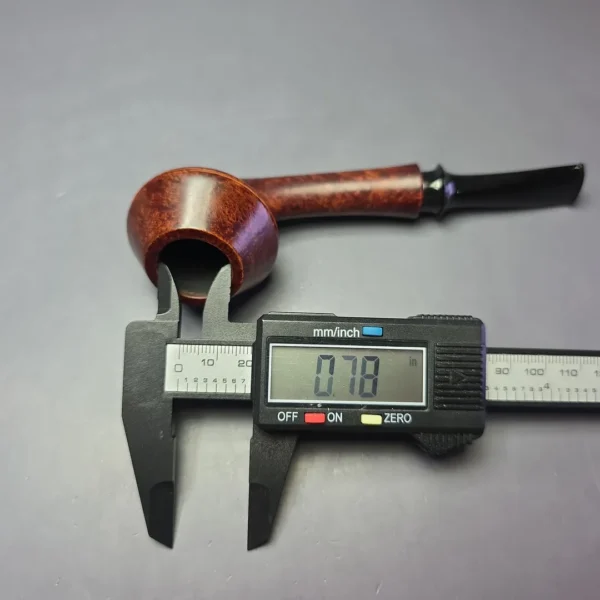 Pipe Tristan Smooth Long Shank Rhodesian Estate Briar Pipe, French Estates - Image 11