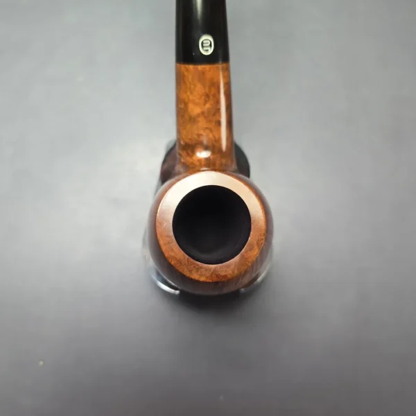 James Upshall P Grade Group 6 Smooth Bent Billiard Estate Briar Pipe, Unsmoked - Image 7