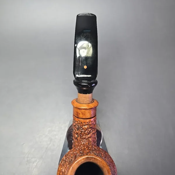 Ser Jacopo Delecta Maxima R2 Rusticated Rhodesian Estate Briar Pipe, Italian Estates - Image 7