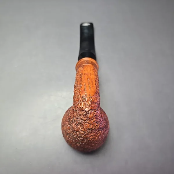 Ser Jacopo Delecta Maxima R2 Rusticated Rhodesian Estate Briar Pipe, Italian Estates - Image 9