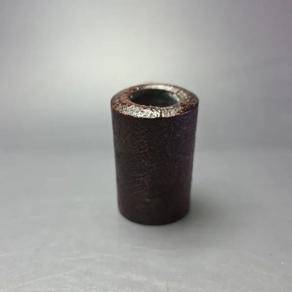 MBSD Briars "Re-Don" Sandblasted Poker w/ Horn, Briar Pipe, New - Image 3