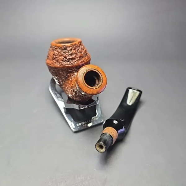 Ser Jacopo Delecta Maxima R2 Rusticated Rhodesian Estate Briar Pipe, Italian Estates - Image 13