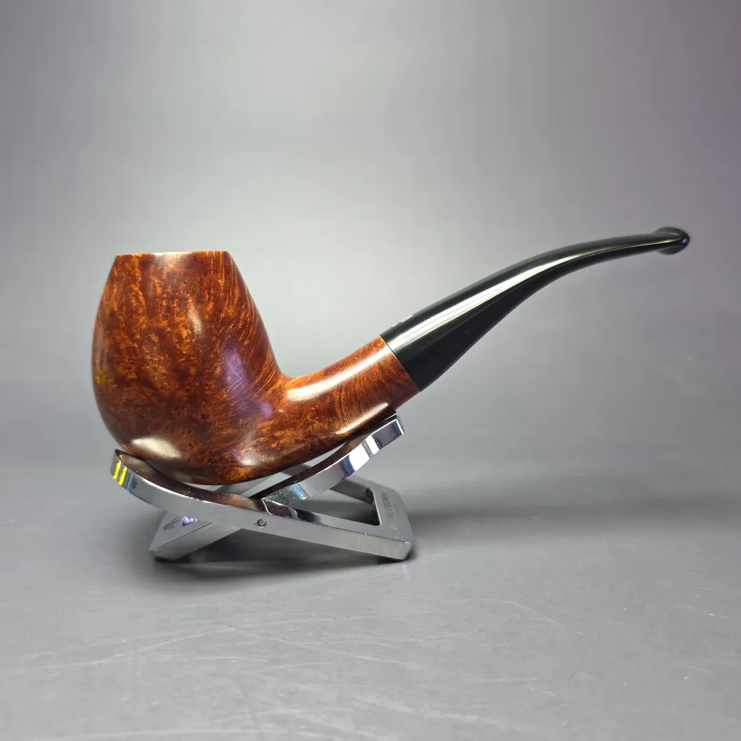 Worobiec * 80 Smooth Brandy Estate Briar Pipe, Other Estates, 9mm - Image 2