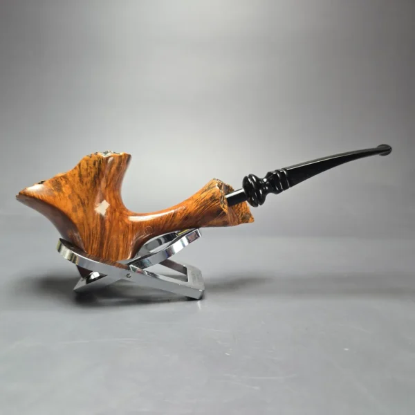 Preben Holm Hand Cut (2) XL Smooth Freehand Estate Briar Pipe, Danish Estates - Image 3