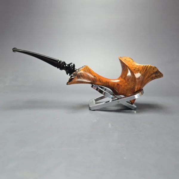 Preben Holm Hand Cut (2) XL Smooth Freehand Estate Briar Pipe, Danish Estates - Image 5