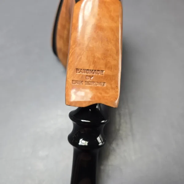 Nording Spiral Smooth Natural Estate Briar Pipe, Unsmoked - Image 9