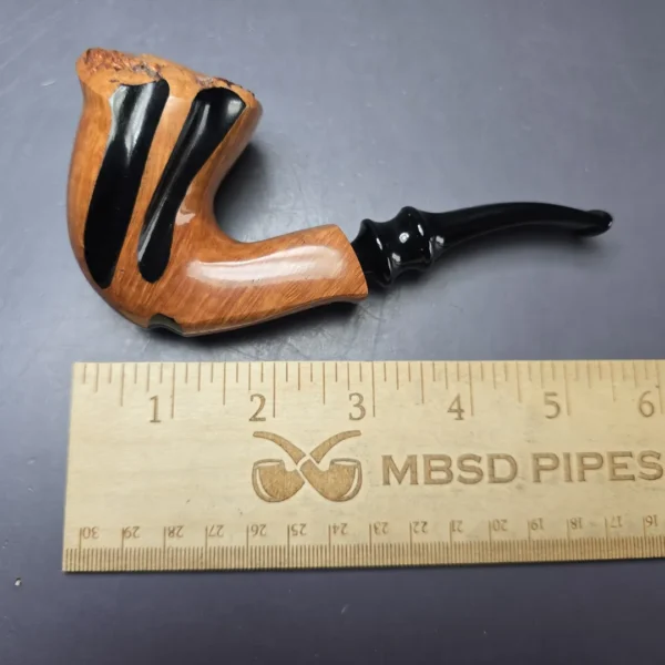 Nording Spiral Smooth Natural Estate Briar Pipe, Unsmoked - Image 10