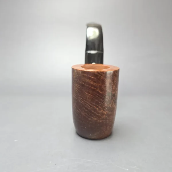 James Upshall (c. 1980s) P Grade Smooth Oom Paul Sitter Estate Briar Pipe, Unsmoked - Image 3