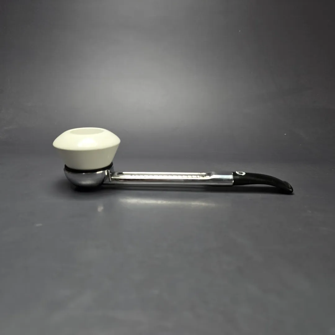 Falcon Classic Curved w/ MBSD Meerschaum Dublin Block Meerschaum Bowl Pipe, New - Image 2