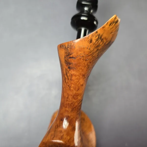 Preben Holm Hand Cut (2) XL Smooth Freehand Estate Briar Pipe, Danish Estates - Image 10