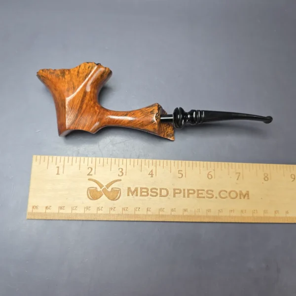 Preben Holm Hand Cut (2) XL Smooth Freehand Estate Briar Pipe, Danish Estates - Image 12