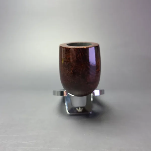 MBSD Briars Timeless Traditions 1 Smooth Billiard w/ Silver Handmade Briar Pipe, New - Image 5