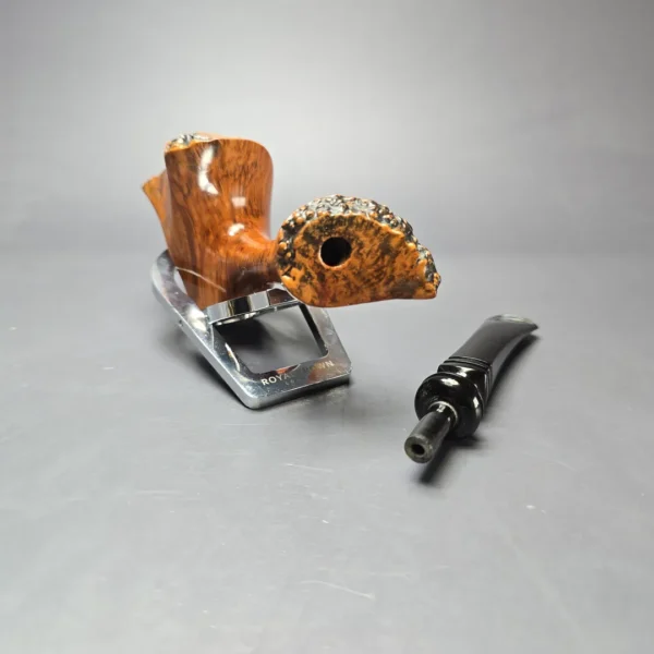 Preben Holm Hand Cut (2) XL Smooth Freehand Estate Briar Pipe, Danish Estates - Image 14