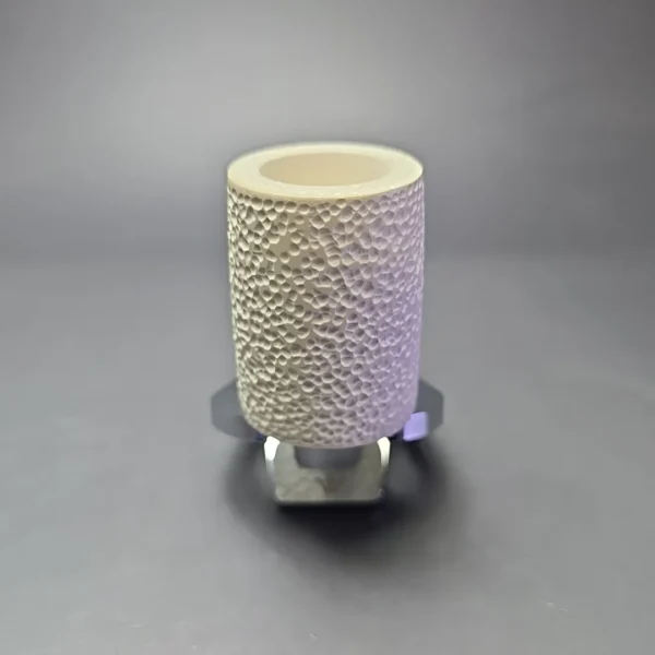 MBSD Meerschaum Deluxe Rusticated Poker Block Meerschaum Pipe, Briar-Mortise, New - Image 4