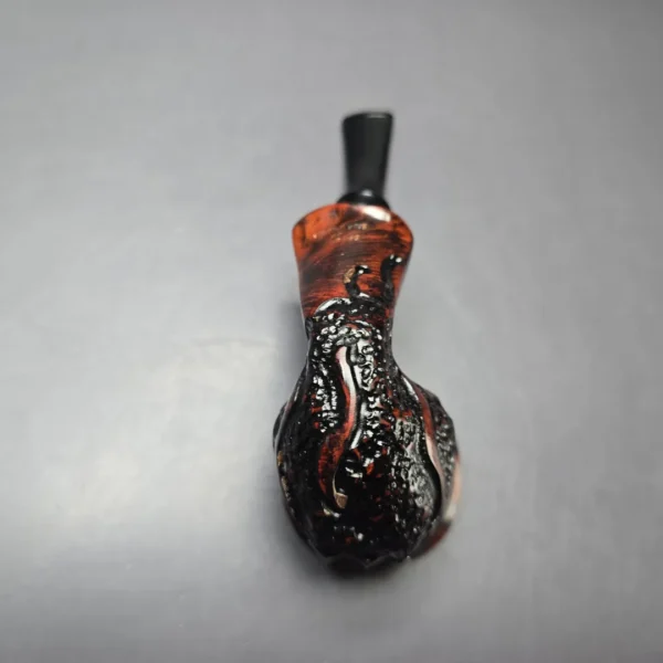 Nording Moss Partially Rusticated Freehand Estate Briar Pipe, Unsmoked - Image 8