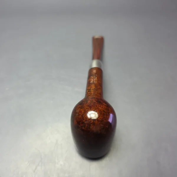 MBSD Briars Timeless Traditions 1 Smooth Billiard w/ Silver Handmade Briar Pipe, New - Image 9
