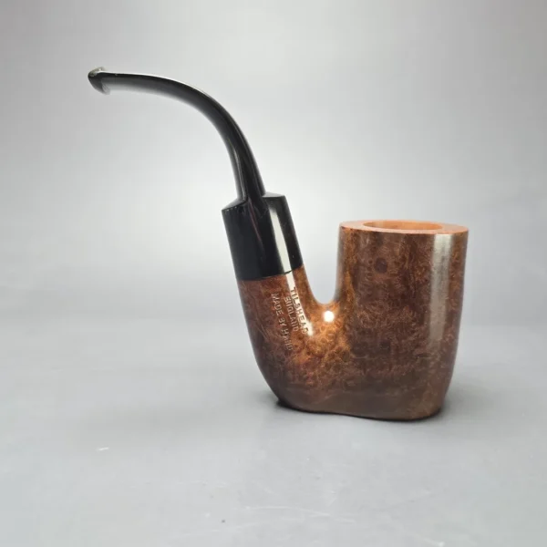 James Upshall (c. 1980s) P Grade Smooth Oom Paul Sitter Estate Briar Pipe, Unsmoked - Image 4