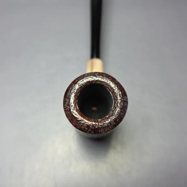 MBSD Briars "Re-Don" Sandblasted Poker w/ Horn, Briar Pipe, New - Image 5