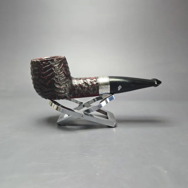 Peterson 160th Anniversary Pat. OB Rusticated Billiard Briar Pipe, New - Image 3