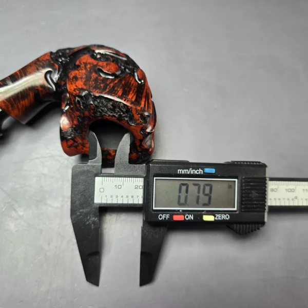 Nording Moss Partially Rusticated Freehand Estate Briar Pipe, Unsmoked - Image 11