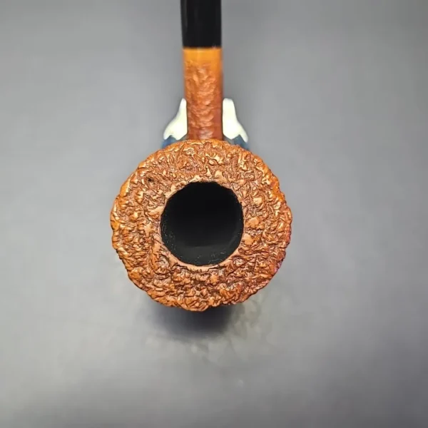 Don Carlos 2 Note XL Rusticated Dublin Estate Briar Pipe, Italian Estates - Image 6