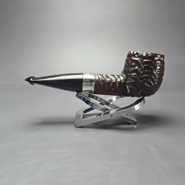 Peterson 160th Anniversary Pat. OB Rusticated Billiard Briar Pipe, New - Image 5