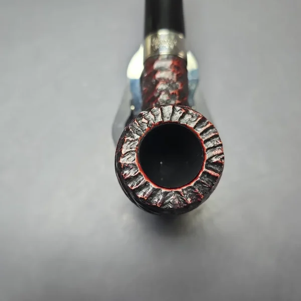 Peterson 160th Anniversary Pat. OB Rusticated Billiard Briar Pipe, New - Image 8