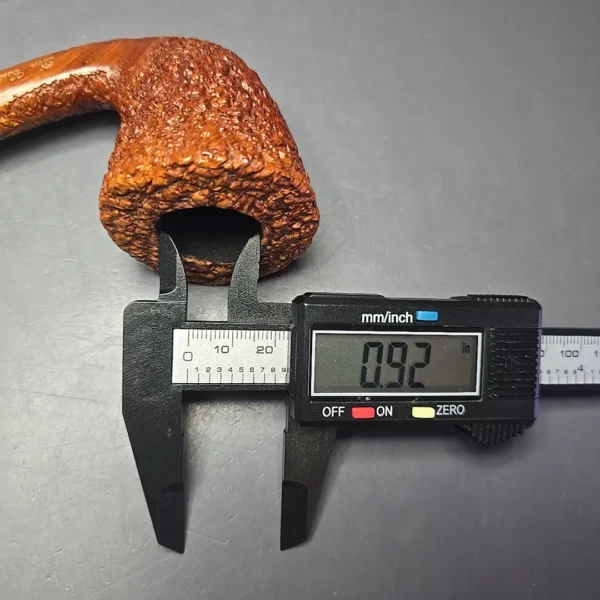 Don Carlos 2 Note XL Rusticated Dublin Estate Briar Pipe, Italian Estates - Image 12
