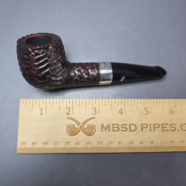 Peterson 160th Anniversary Pat. OB Rusticated Billiard Briar Pipe, New - Image 11