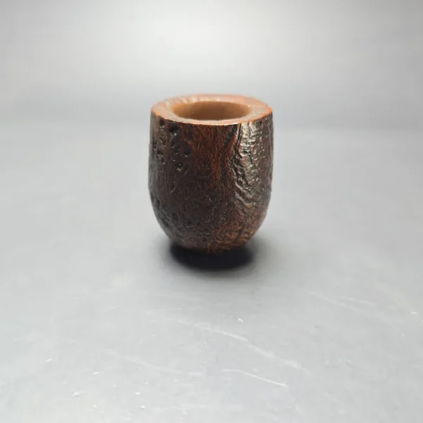 Jobey Shellmoor 735 Sandblasted Canadian Estate Briar Pipe, Other Estates - Image 3