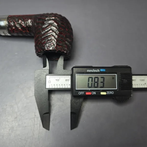 Peterson 160th Anniversary Pat. OB Rusticated Billiard Briar Pipe, New - Image 12