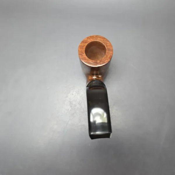 James Upshall (c. 1980s) P Grade Smooth Oom Paul Sitter Estate Briar Pipe, Unsmoked - Image 5