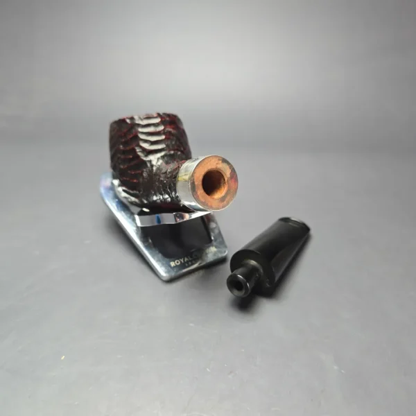 Peterson 160th Anniversary Pat. OB Rusticated Billiard Briar Pipe, New - Image 13