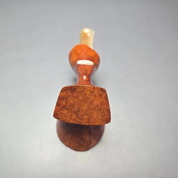 Bjarne Hand Carved Smooth Freehand Sitter Estate Briar Pipe, Danish Estates - Image 8