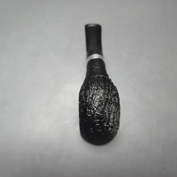 Morgan BlackJack 31 Sandblasted Panel Horn Briar Pipe, New - Image 8