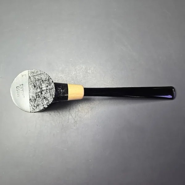 MBSD Briars "Re-Don" Sandblasted Poker w/ Boxwood, Briar Pipe, New - Image 6