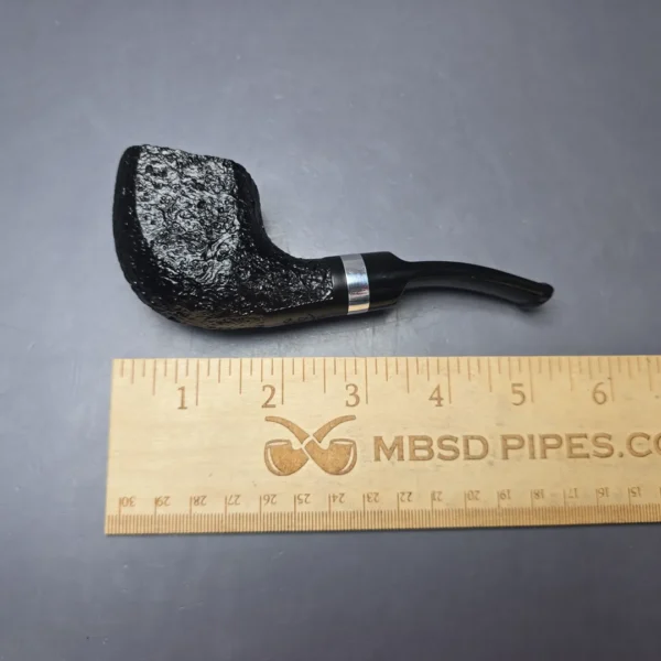 Morgan BlackJack 31 Sandblasted Panel Horn Briar Pipe, New - Image 10