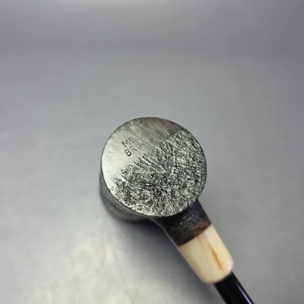MBSD Briars "Re-Don" Sandblasted Poker w/ Horn, Briar Pipe, New - Image 7