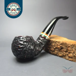 Peterson 2026 St Patrick's Day XL02 Rusticated Apple Briar Pipe, New