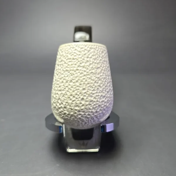 MBSD Meerschaum Deluxe Rusticated Oom Paul Block Meerschaum Pipe Briars-Mortise, New - Image 3