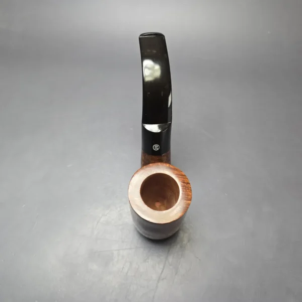 James Upshall (c. 1980s) P Grade Smooth Oom Paul Sitter Estate Briar Pipe, Unsmoked - Image 7