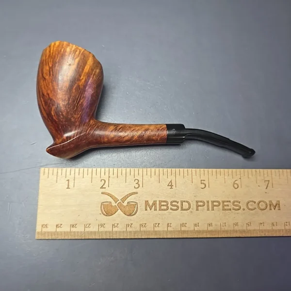Charatan's Make First Lane Era (c. 1961-5) Executive Extra Large Smooth Footed Dublin Estate Briar Pipe, English Estates - Image 11