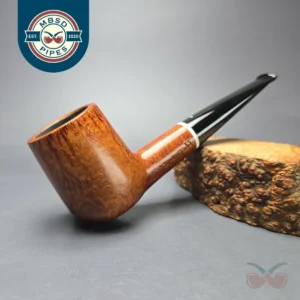 Caminetto Torch KS Smooth Billiard Estate Briar Pipe, Italian Estates