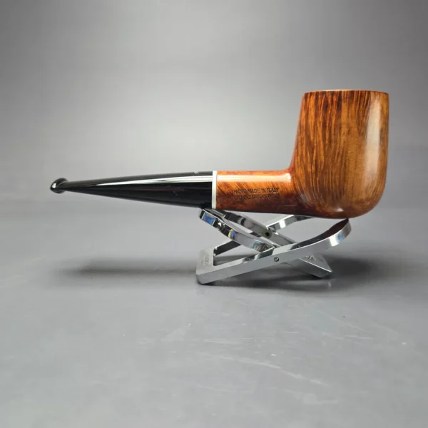 Caminetto Torch KS Smooth Billiard Estate Briar Pipe, Italian Estates - Image 4