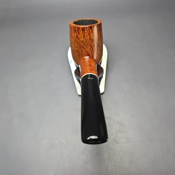 Caminetto Torch KS Smooth Billiard Estate Briar Pipe, Italian Estates - Image 5