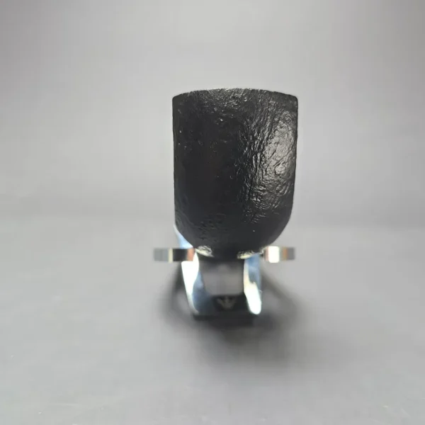 Morgan BlackJack 31 Sandblasted Panel Horn Briar Pipe, New - Image 3