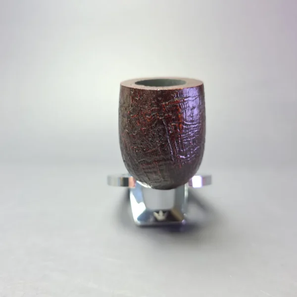 MBSD Briars Timeless Traditions 1 Sandblasted Billiard w/ Silver Handmade Briar Pipe, New - Image 4