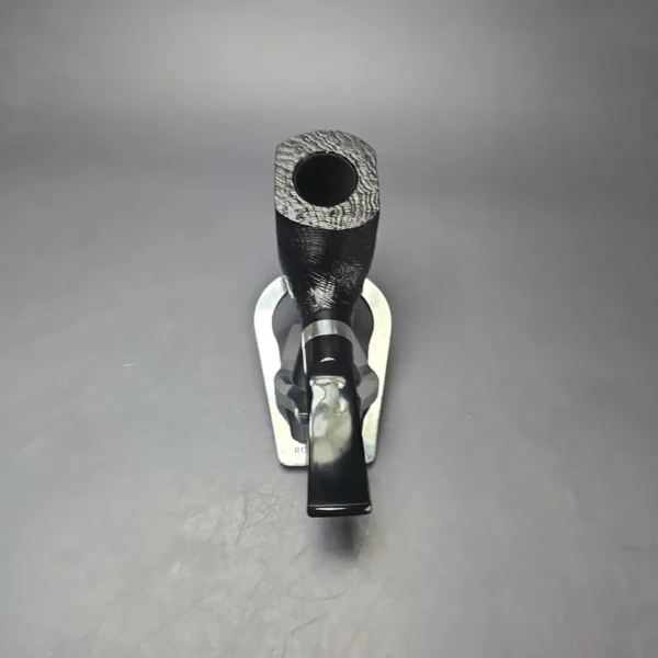 Morgan BlackJack 31 Sandblasted Panel Horn Briar Pipe, New - Image 5