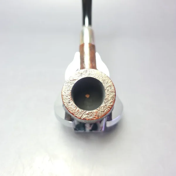 MBSD Briars Timeless Traditions 1 Sandblasted Billiard w/ Silver Handmade Briar Pipe, New - Image 6
